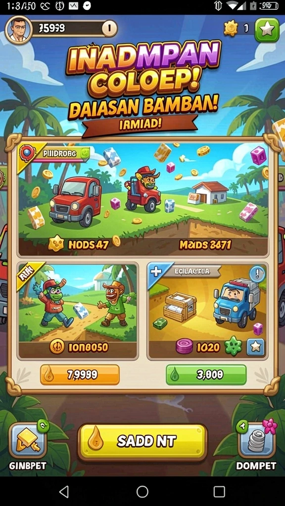 garitoto - Tampilan karakter yang beragam dan menarik.
