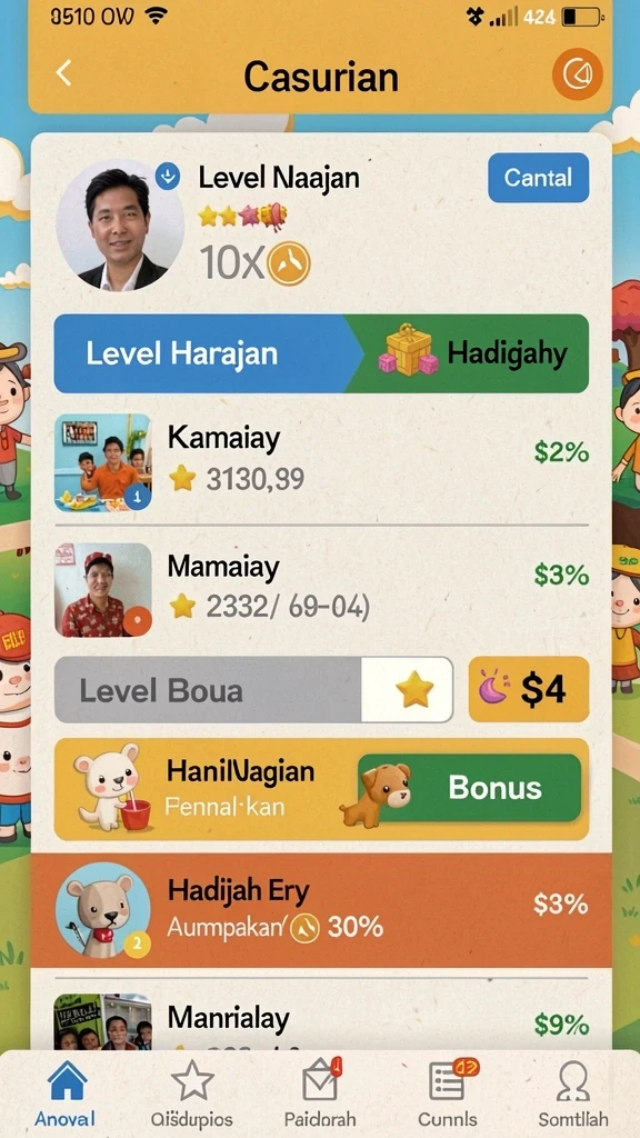 garitoto - Mode multiplayer seru untuk bertanding dengan teman.