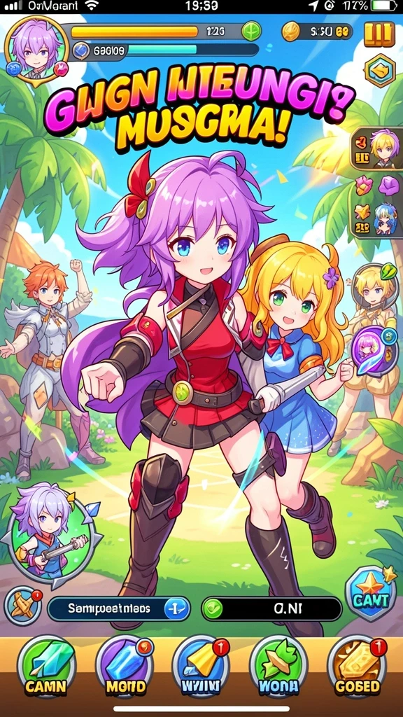 luckyrp - Mode permainan seru yang bisa dipilih.