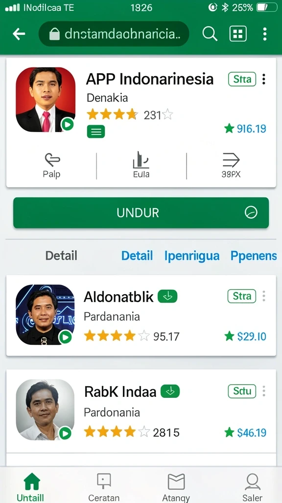 megahoki - Tampilan awal aplikasi MEGAHOKI yang menarik.