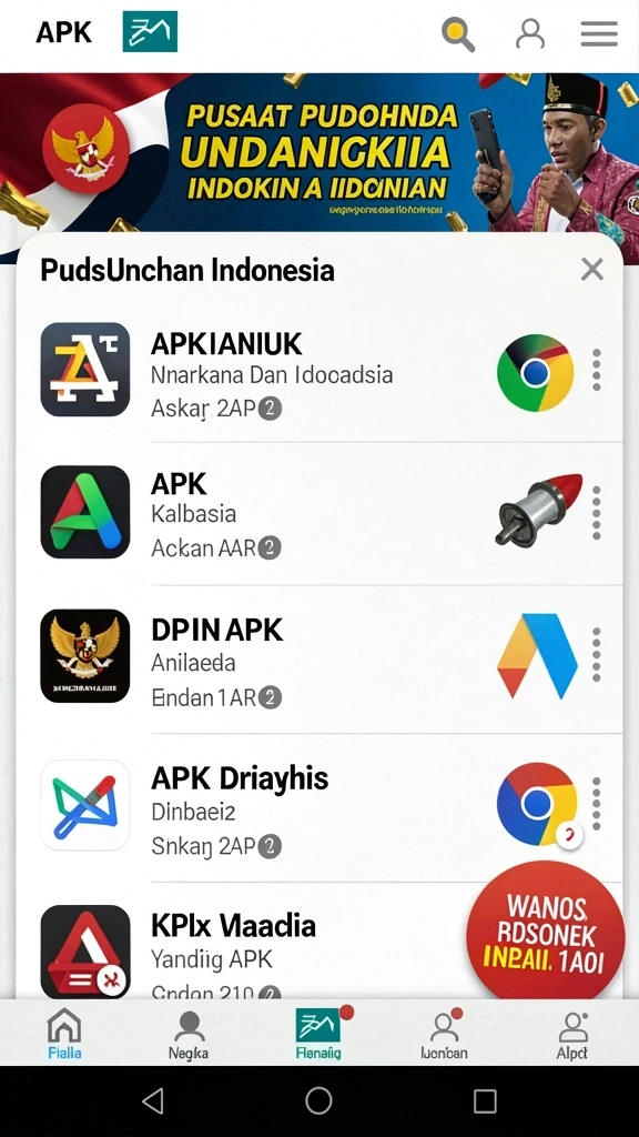 pk95 - Tampilan antarmuka yang user-friendly.