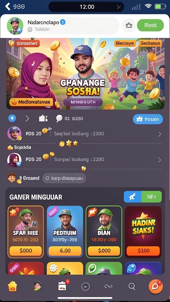 rp6789 - Tampilan utama aplikasi RP6789 yang menarik.
